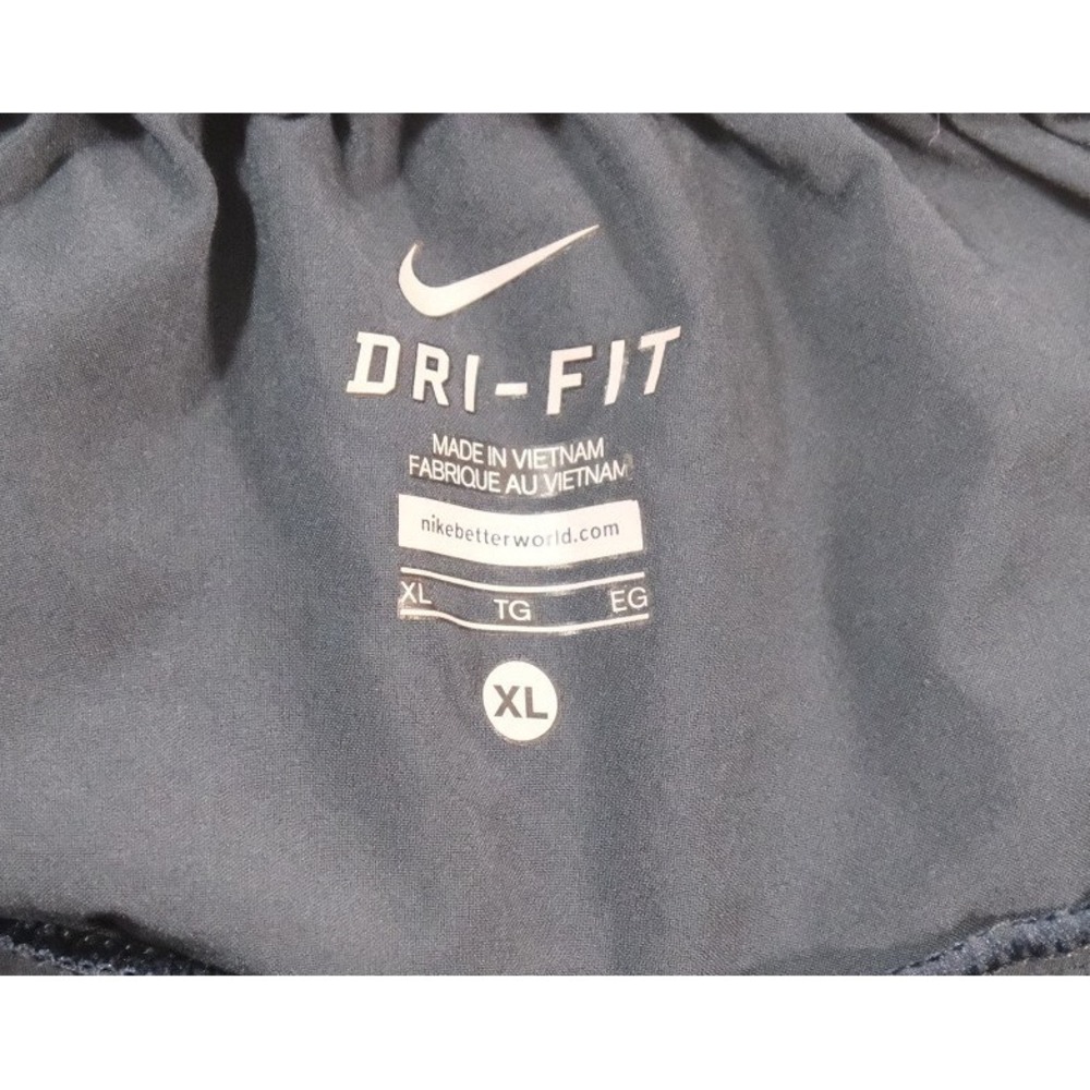 Nike Pants Womens XL Blue Dri-FIT Training Wide Leg Athletic Zipper Pockets - Picture 6 of 7